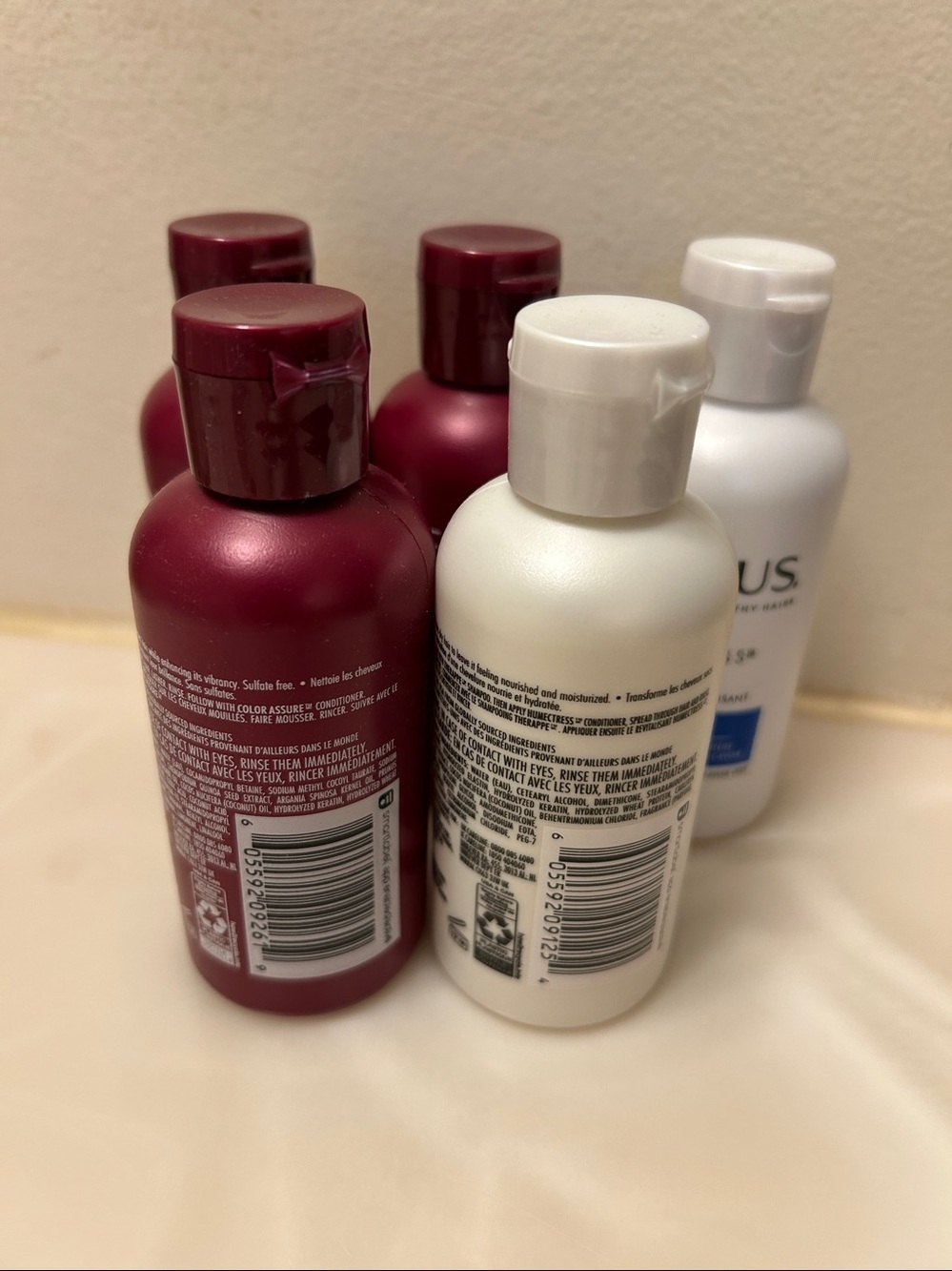 Bundle of 5: Nexxus Color Assure & Humectress Shampoo + Conditioner, 3floz each - Picture 3 of 5